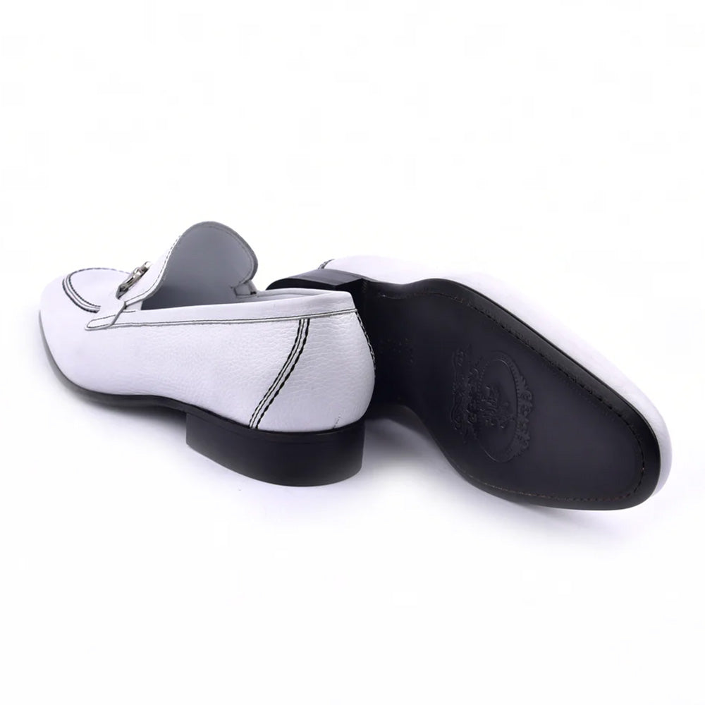 Corrente C11103-4428D Bit Loafers White