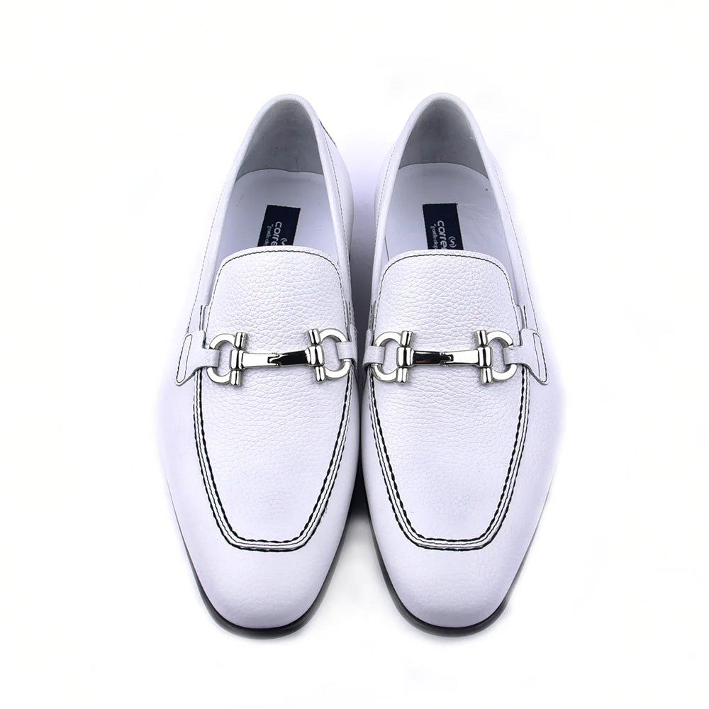 Corrente C11103-4428D Bit Loafers White