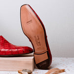 Mauri 4440 Alligator Loafers Red (Special Order)