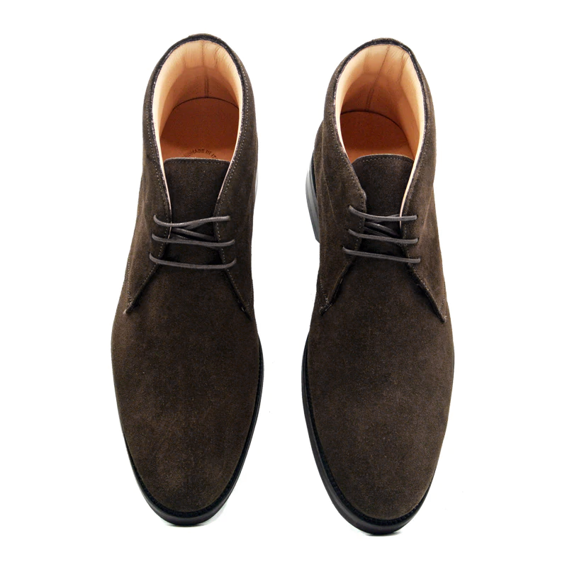 Zelli Marco Suede Chukka Boots Tobacco (46-592-TAB)