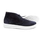 Zelli Suede Chukka Boots Navy