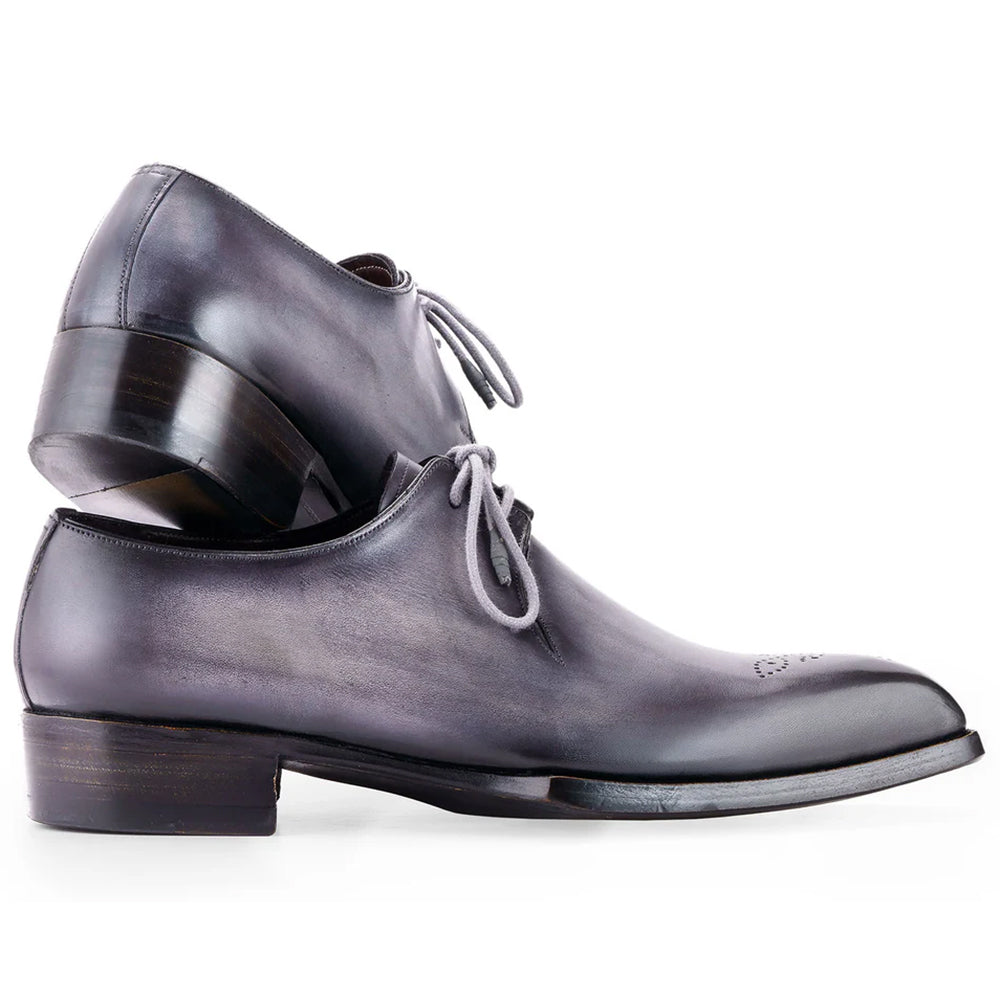 Paul Parkman Goodyear Welted Derby Shoes Gray