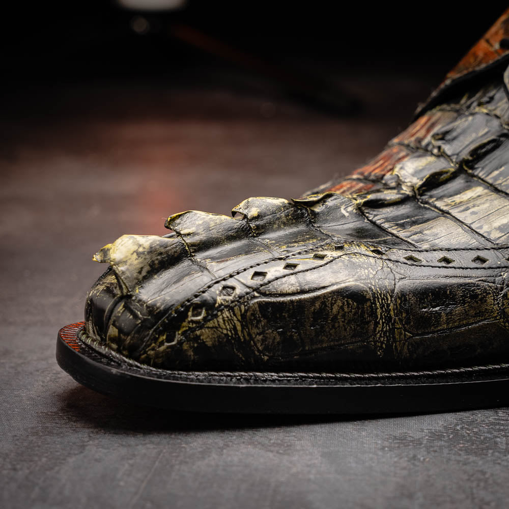 Mauri 4717/3 Baby Croc / Hornback Dress Shoes Nathan (Special Order)