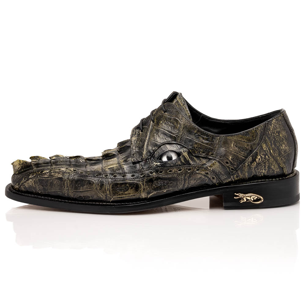 Mauri 4717/3 Baby Croc / Hornback Dress Shoes Nathan (Special Order)