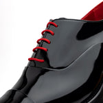 Calzoleria Toscana Q4849 Patent Leather Oxfords Black