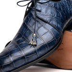 Mauri 4851 Alligator Derby Wonder Blue (SPECIAL ORDER)