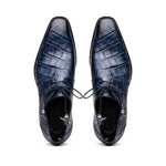 Mauri 4851 Alligator Derby Wonder Blue (SPECIAL ORDER)