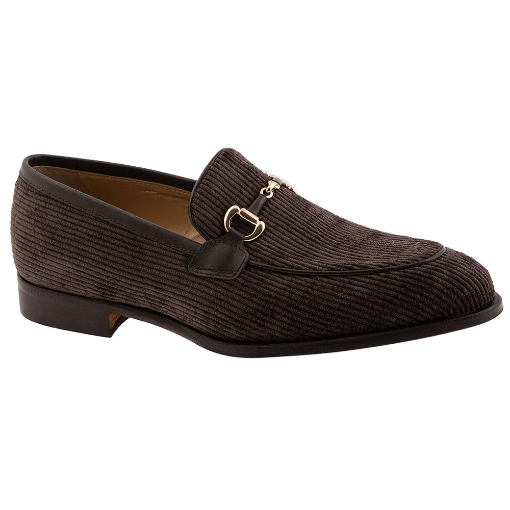 Mauri 4862/4 Corduroy & Calf Bit Loafer Sport Rust