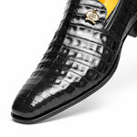 Mauri 4912 Body Alligator Shoes Black (Special Order)