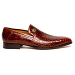 Mauri 4912 Body Alligator Shoes Gold