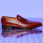 Mauri 4912 Body Alligator Shoes Gold