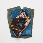 Mauri Harlem 4926 Ostrich Leg & Baby Croc Boots Corn / Sp Rust (Special Order)