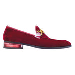 Mauri 4940 Floss Velvet Loafers Burgundy (Special Order)