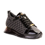 Vinci Leather The Monte Carlo Limited Edition Sneaker Black & Gold
