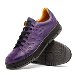 Mezlan Ostrich Sneaker Purple (50073-S) (Exclusive)