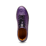 Mezlan Ostrich Sneaker Purple (50073-S) (Exclusive)