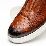 Mezlan Ostrich Slip-On Sneaker Brandy (50214-S) (Exclusive)
