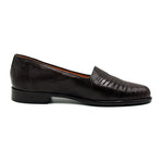 Zelli Encore "L" Genuine Lizard Slip-On Brown