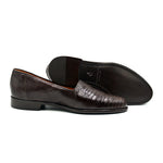 Zelli Encore "L" Genuine Lizard Slip-On Brown
