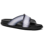 Mauri 5134 Alligator Time Sandals White / Dirty Black