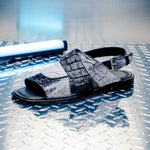 Mauri 5181 Cayman Alligator & Hornback Multi Black / Multi Grey (Special Order)