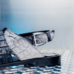 Mauri 5181 Cayman Alligator & Hornback Multi Black / Multi Grey (Special Order)