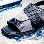 Mauri 5181 Cayman Alligator & Hornback Multi Black / Multi Grey (Special Order)