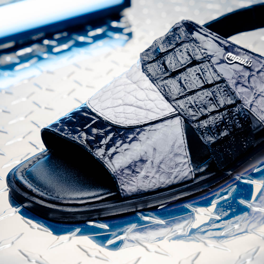 Mauri 5181 Cayman Alligator & Hornback Multi Black / Multi Grey (Special Order)