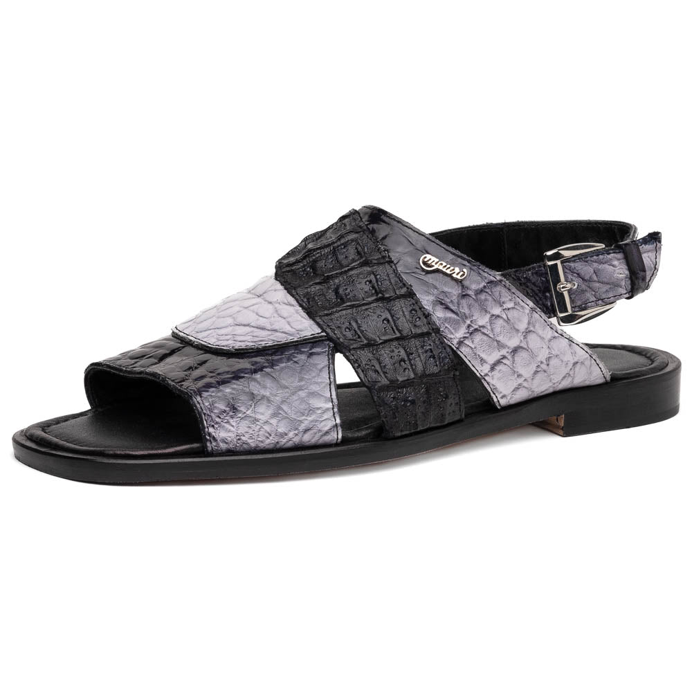 Mauri 5181 Cayman Alligator & Hornback Multi Black / Multi Grey