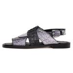 Mauri 5181 Cayman Alligator & Hornback Multi Black / Multi Grey (Special Order)