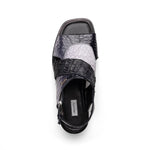Mauri 5181 Cayman Alligator & Hornback Multi Black / Multi Grey (Special Order)