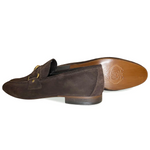 Corrente 5229 Suede Ornament Loafer Brown