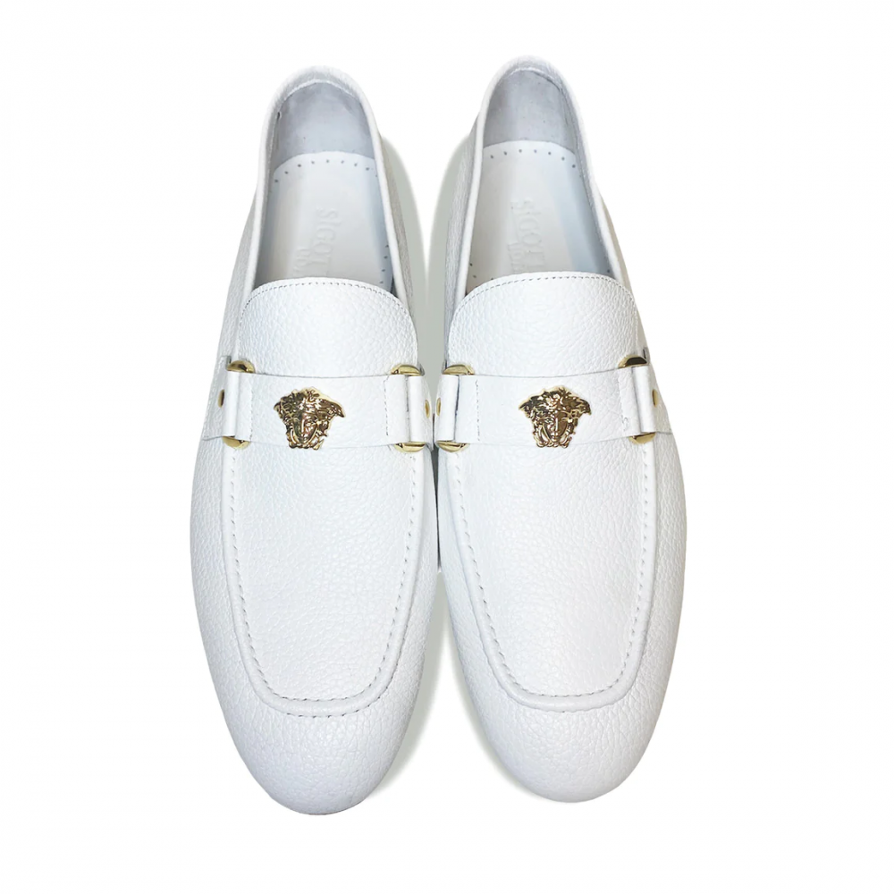Corrente 5229 Ornament Loafer White