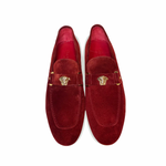 Corrente 5229 Suede Ornament Loafer Wine