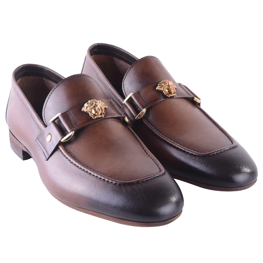 Corrente 5229 Ornament Loafer Brown