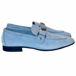 Corrente 5229 Suede Ornament Loafer Ice