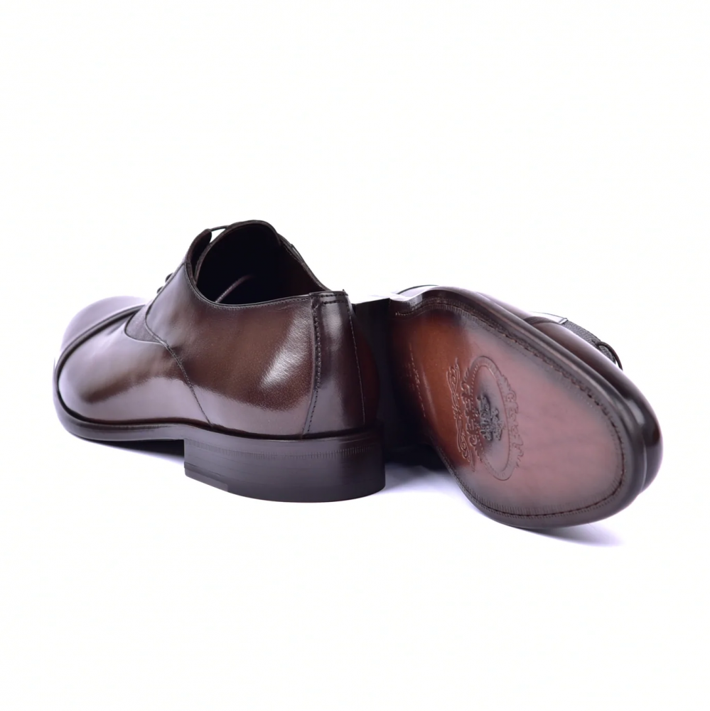 Corrente C001201-5256 Cap Toe Lace Up Brown
