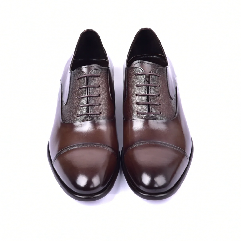Corrente C001201-5256 Cap Toe Lace Up Brown