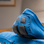 Calzoleria Toscana 5303 Venetian Suede Driving Loafers Denim