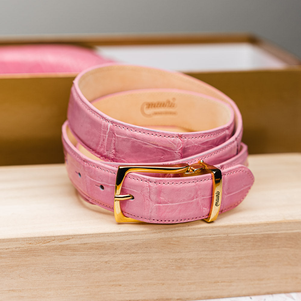 Mauri 0100/35 Body Alligator Belt Taste of Berry
