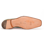 Mauri Bartolomco 53141-1 Alligator Derby Shoes Money Green (SPECIAL ORDER)