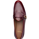 Superglamourous Tangerine 15.1 Belgian Brushed Loafers Burgundy