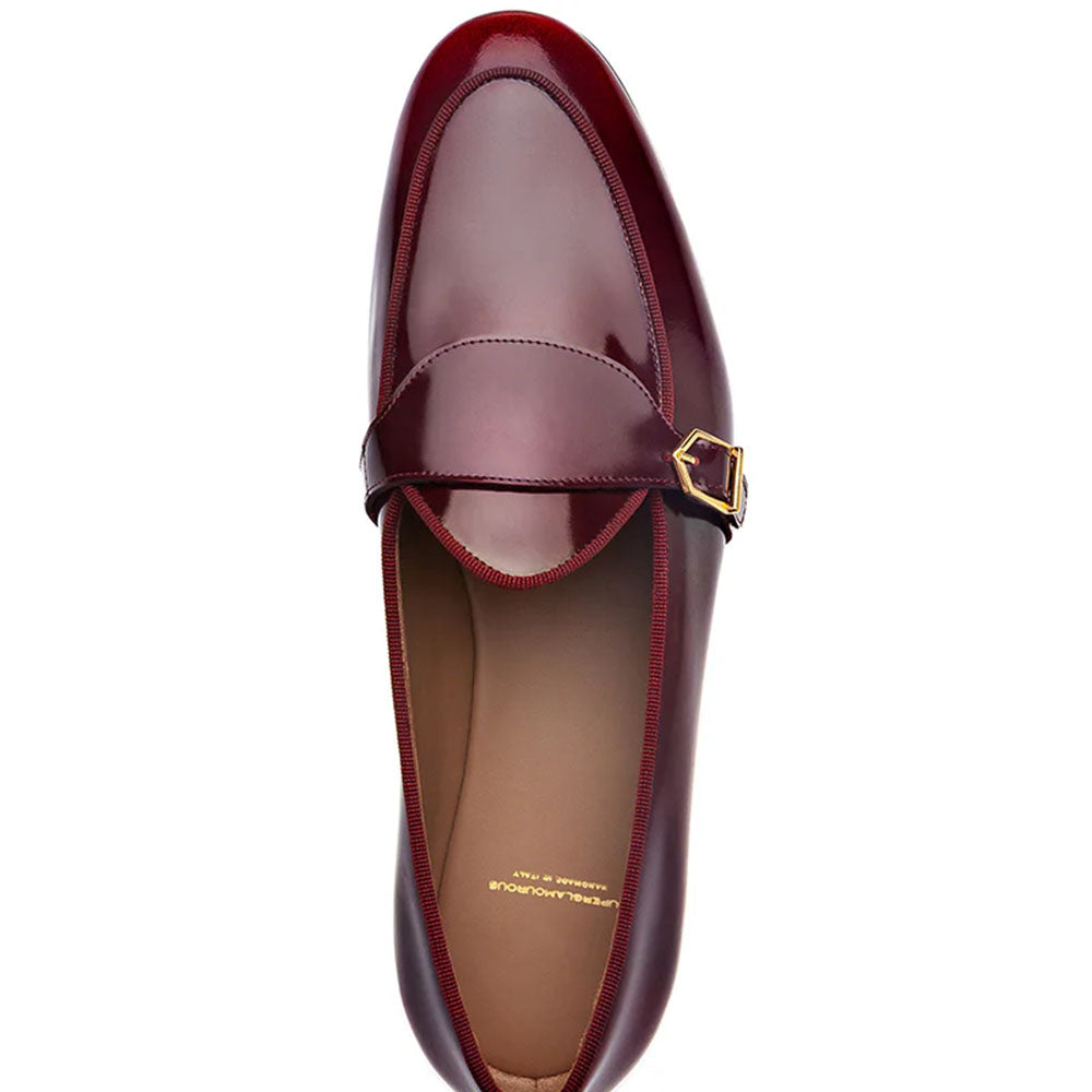 Superglamourous Tangerine 15.1 Belgian Brushed Loafers Burgundy