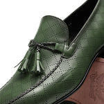 Corrente C0001107-5509 Tassel Loafer Green