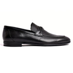 Corrente C160-5532 Deerskin Loafer Black