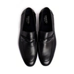 Corrente C160-5532 Deerskin Loafer Black