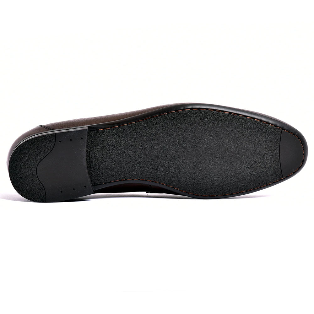 Corrente C161-5532 Deerskin Loafer Brown