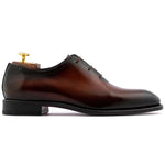 Harris Firenze 1913 Hand-Painted Shaded Leather Oxford Brown