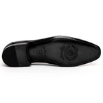 Corrente Buckle Loafer Shoes Black