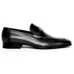 Corrente C021-5760-H Buckle Loafer Shoes Black